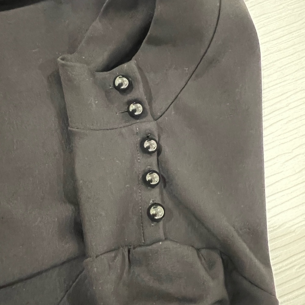 NWT KATE SPADE DRESS BLACK DRESS - Picture 2 of 7